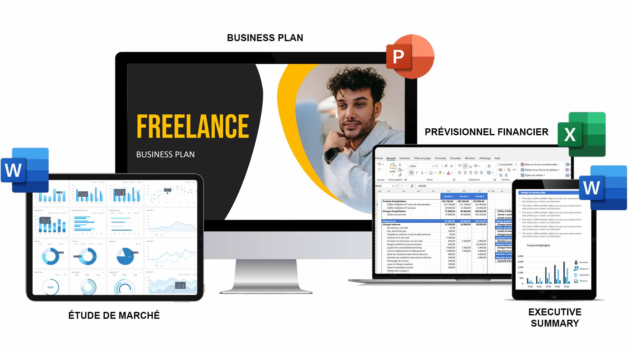 exemple business plan freelance
